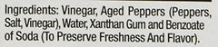 Texas Pete Original Hot Sauce label close-up, aiding quick brand recognition.