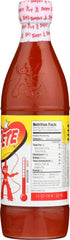 Texas Pete bottle label close-up highlighting iconic branding for quick sauce identification.