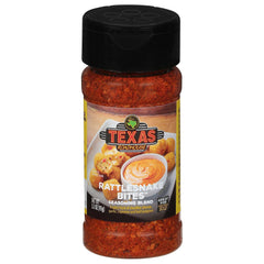 Texas Roadhouse Rattlesnake Seasoning bottle on shelf ideal for bold recipes