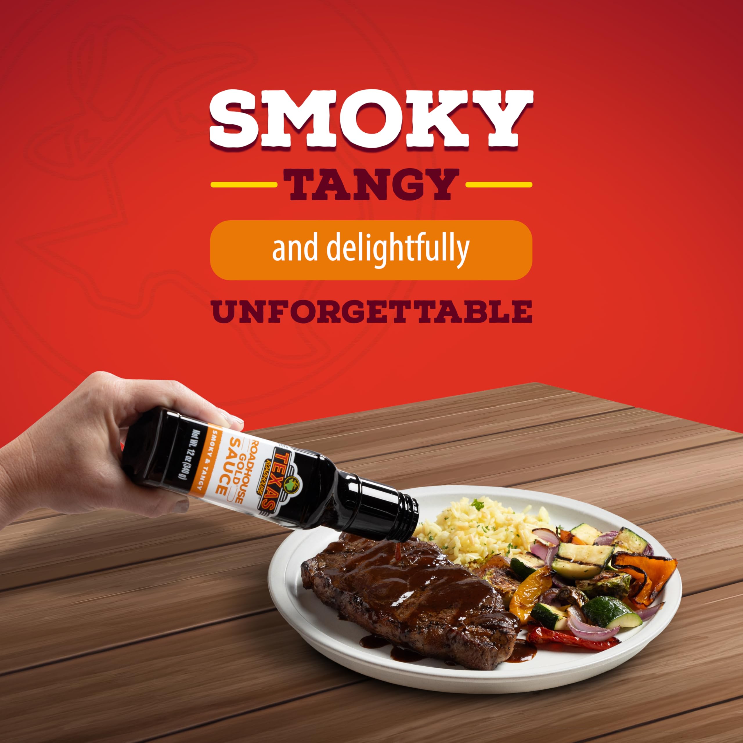 Texas Roadhouse Gold Sauce close-up reveals rich color and texture