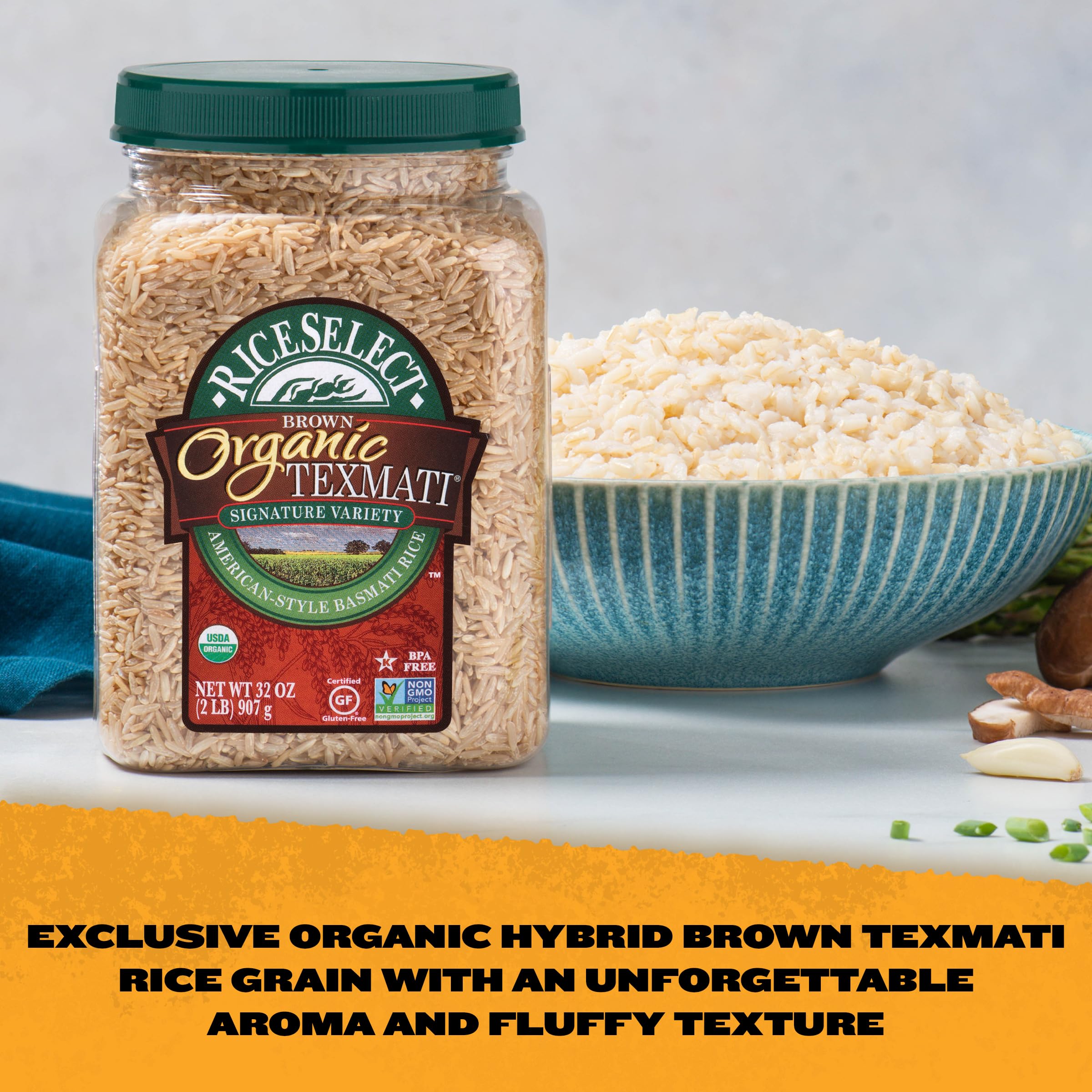 Texmati Brown Rice aroma steaming, a flavorful base for bowls and sides.