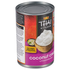 Thai Kitchen coconut cream enhances baking for moist desserts.
