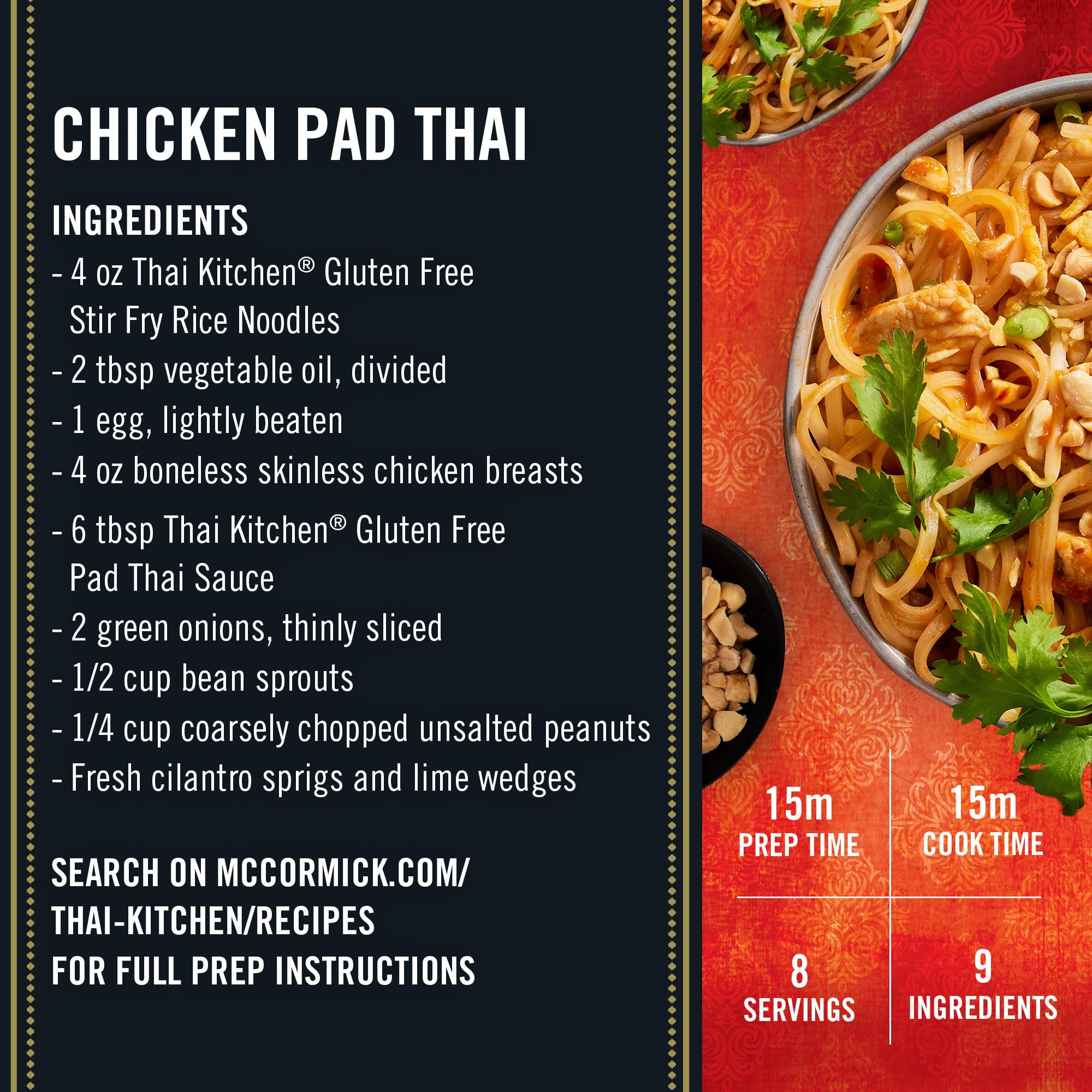 Thai Kitchen gluten-free noodles support allergy-conscious cooking