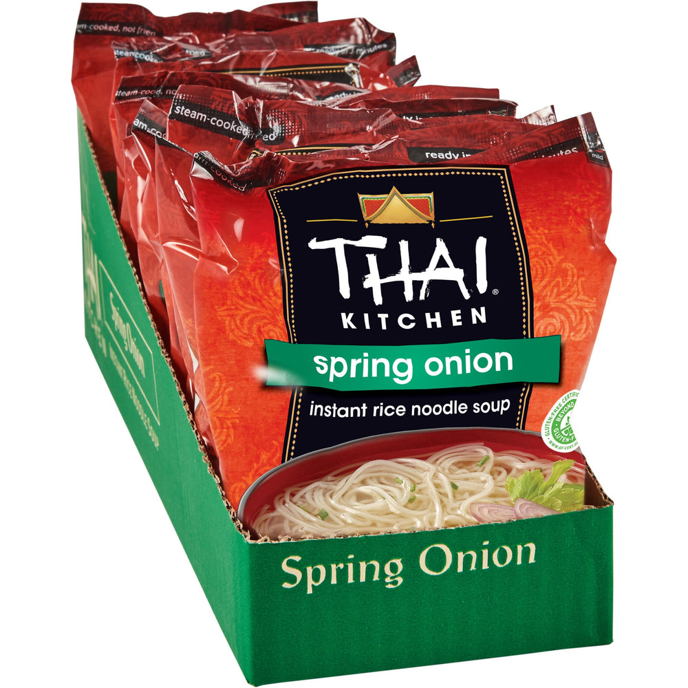Thai Kitchen gluten-free spring onion noodle pack for quick meals