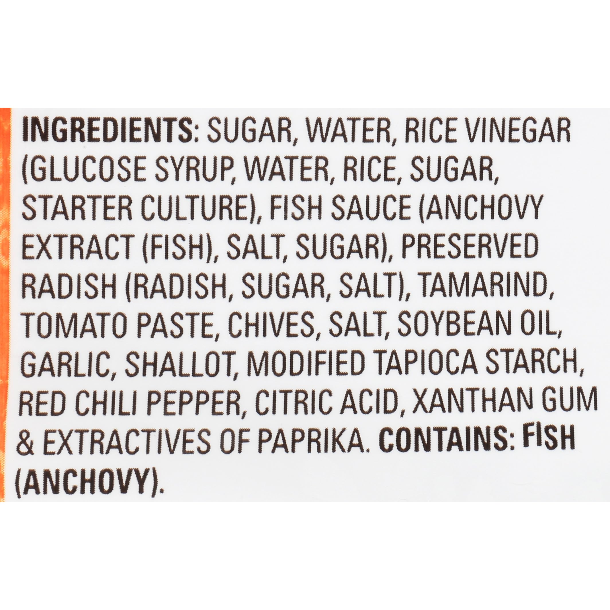 Thai Kitchen Pad Thai Sauce bottle with gluten-free label visible.