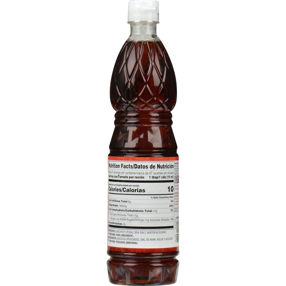 Thai Kitchen Premium Fish Sauce splash adds umami to noodles and stir-fries