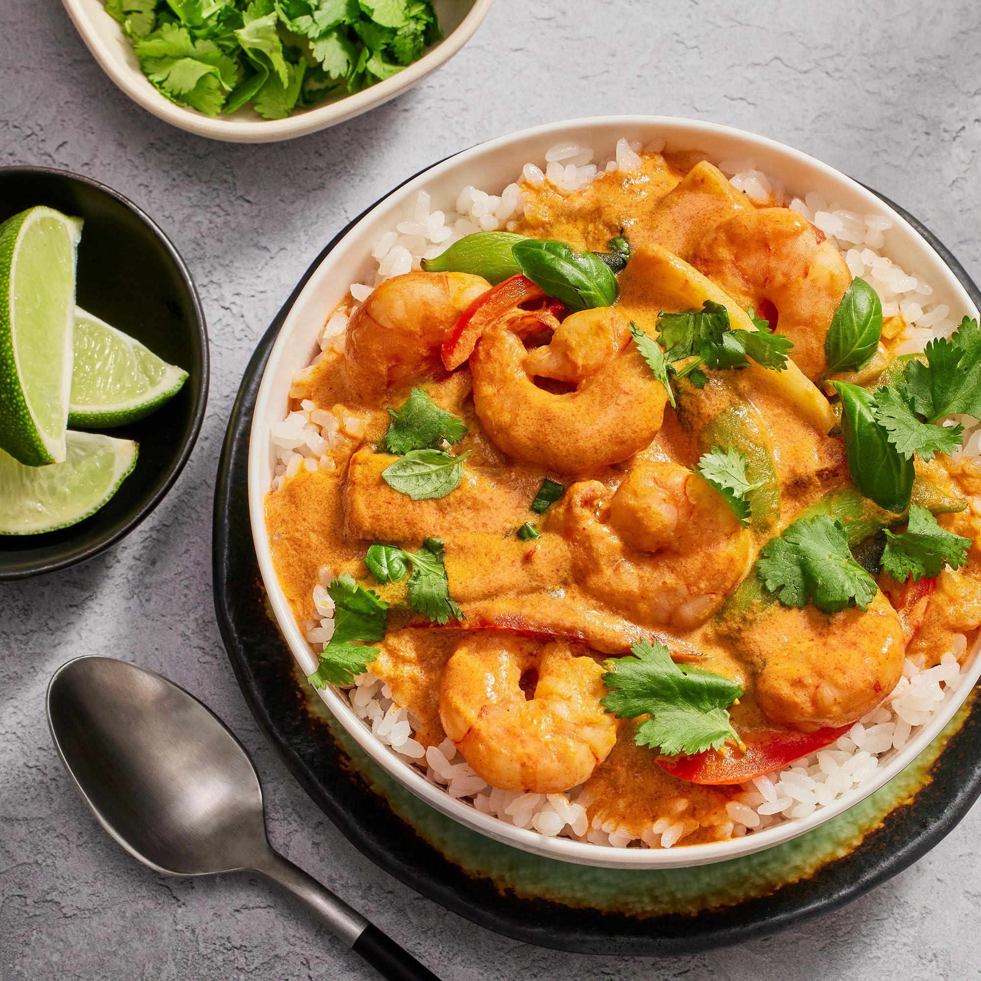 Thai Kitchen Red Curry Paste curry dish prepared with coconut milk
