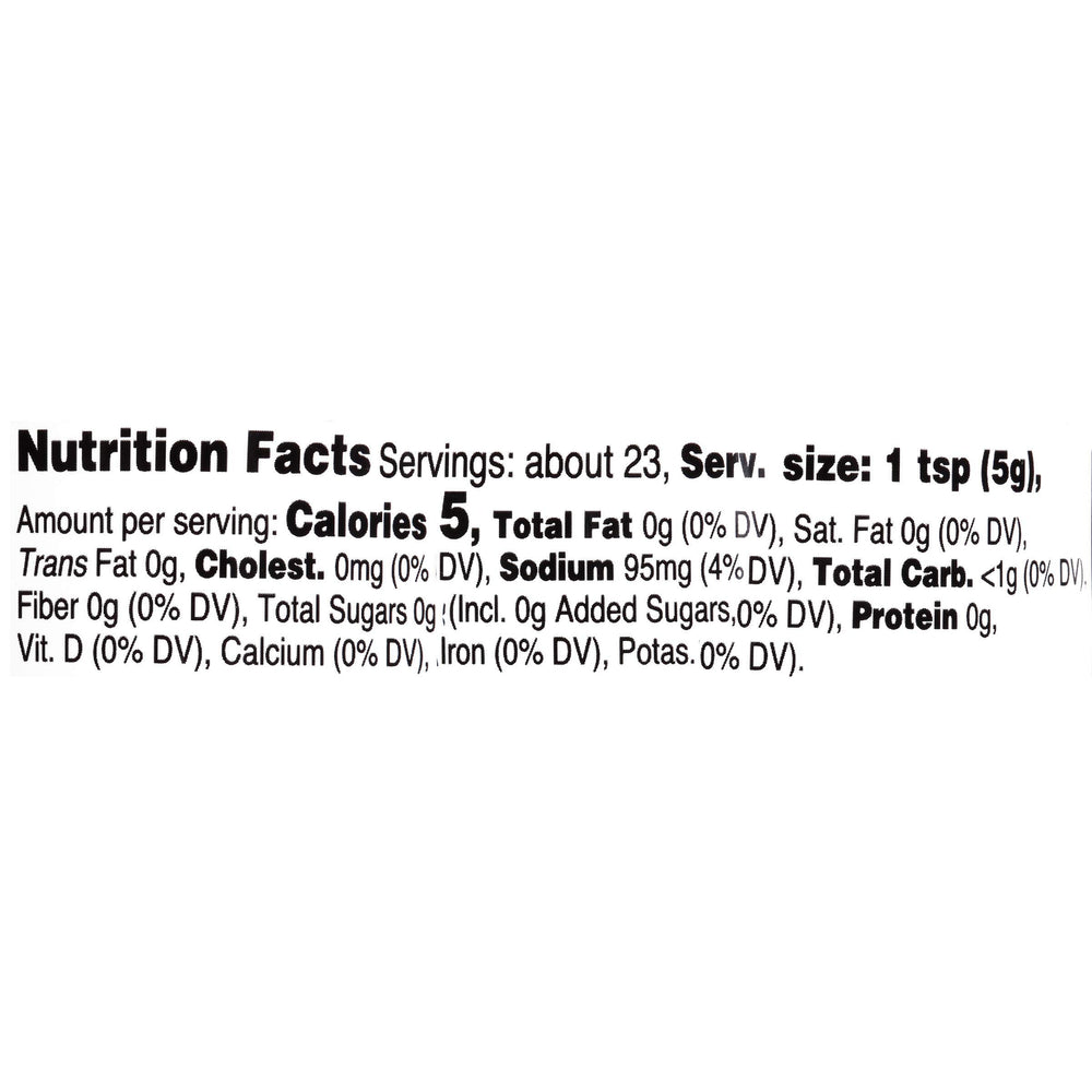 Thai Kitchen Red Curry Paste ingredients label shows fresh spices for vibrant flavor.