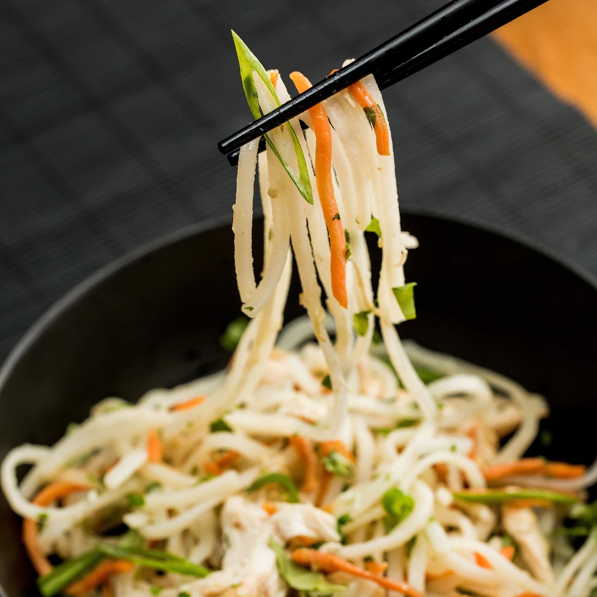 Thai Kitchen noodles absorb sauces beautifully for bold flavors