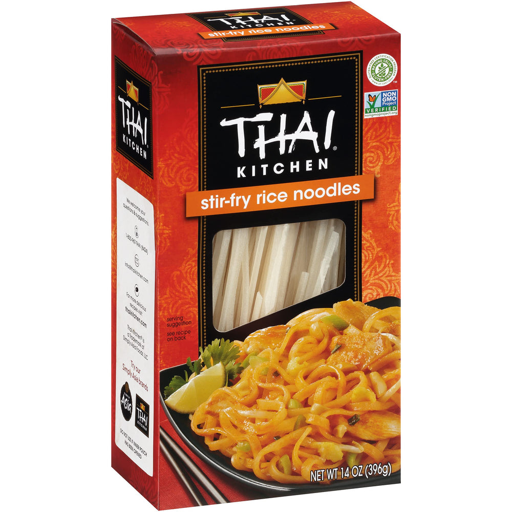 Thai Kitchen steamed rice noodles deliver a light, non-fried texture