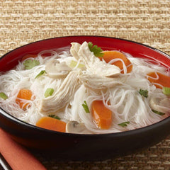 Thai Kitchen Thin Rice Noodles in soup, comforting bowls.