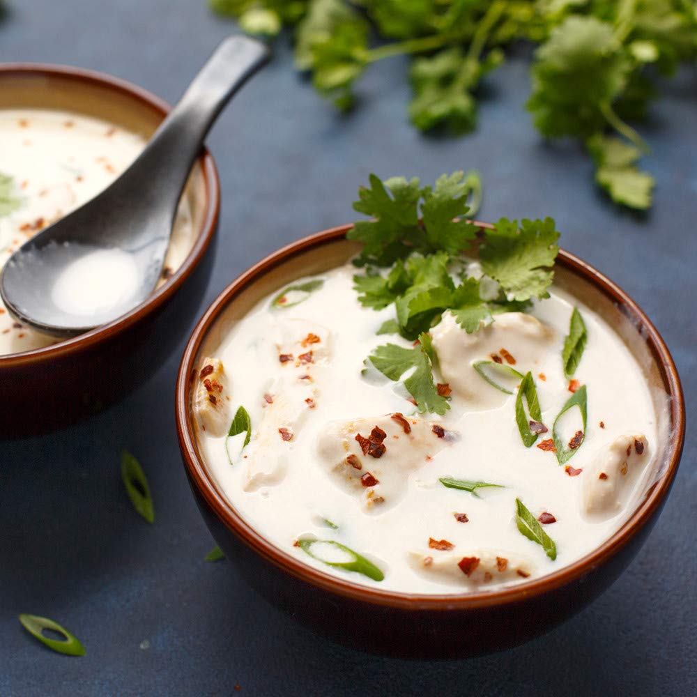 Thai Kitchen Unsweetened Lite Coconut Milk smoothie ingredient adds velvety texture
