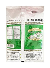 Thai Tasty Number One green tea with milk refill, 2-pack, ideal for creamy tea moments.