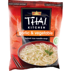 Thai Kitchen broth with visible vegetables and steaming appeal