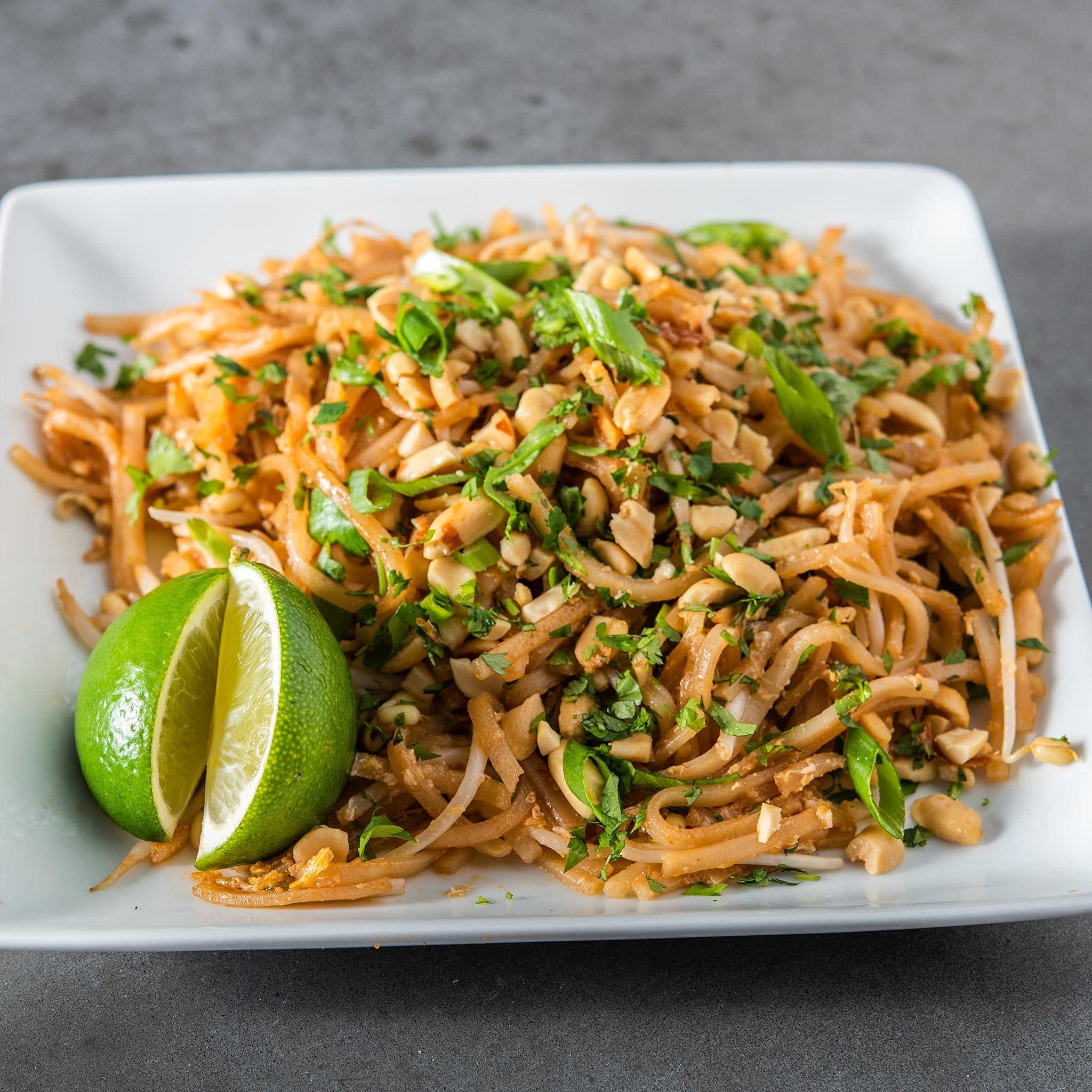 Thai Kitchen package front with gluten-free labeling, suitable for dietary needs.