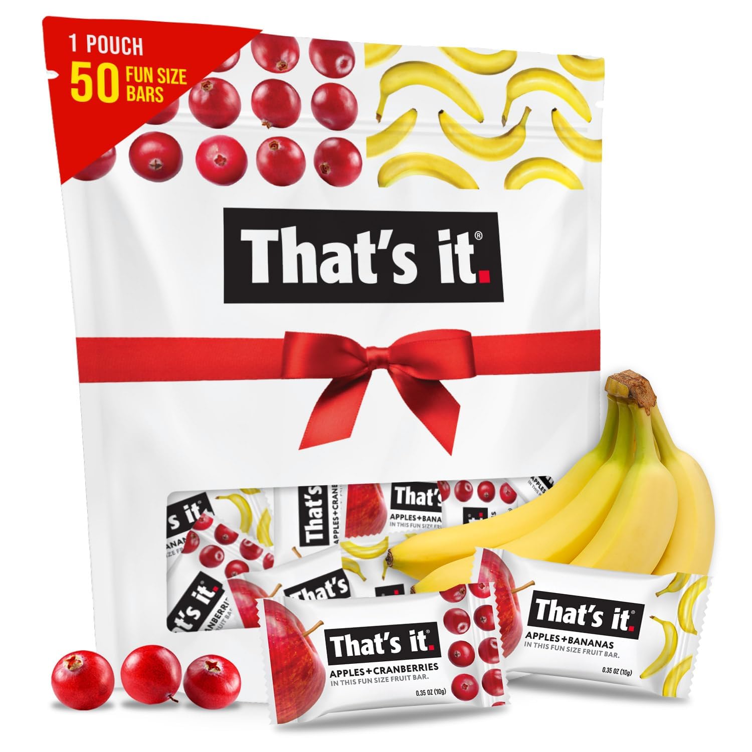 That’s it Fun Size Fruit Bars pack front, a convenient on-the-go snack.