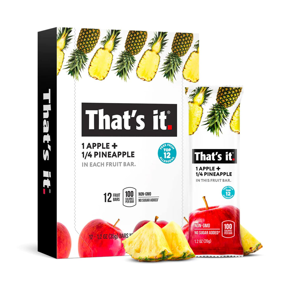 That's it allergen-free label emphasizes safe, plant-based snacks