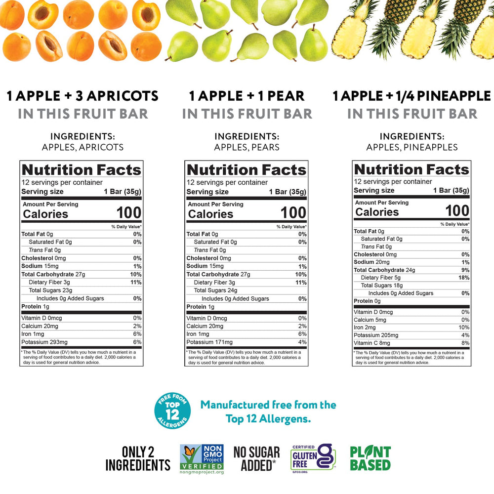That's it apricot-fruit-bar close-up showcasing real fruit flavor for quick energy