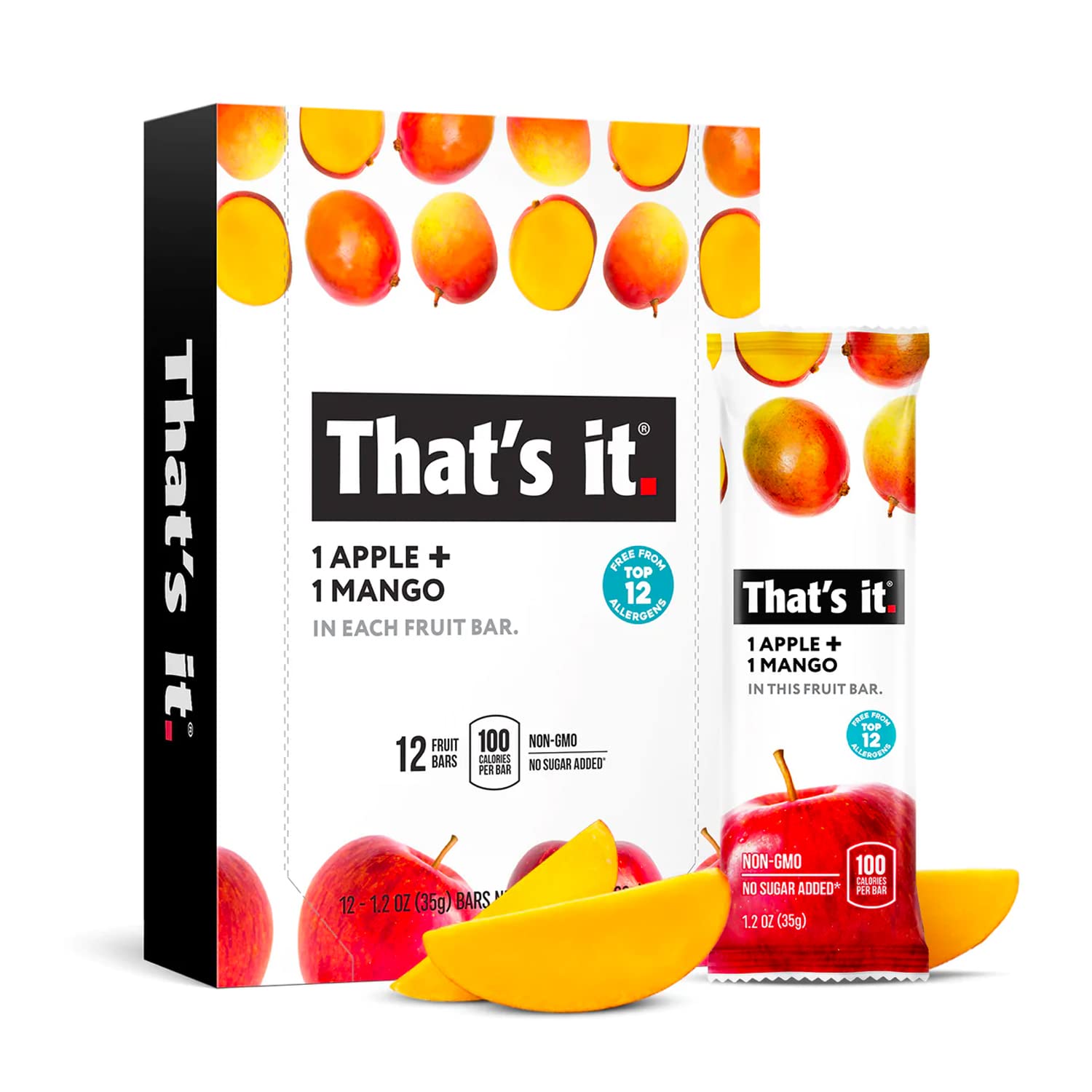 That's it bars stay fresh in pantry with 2-year shelf life