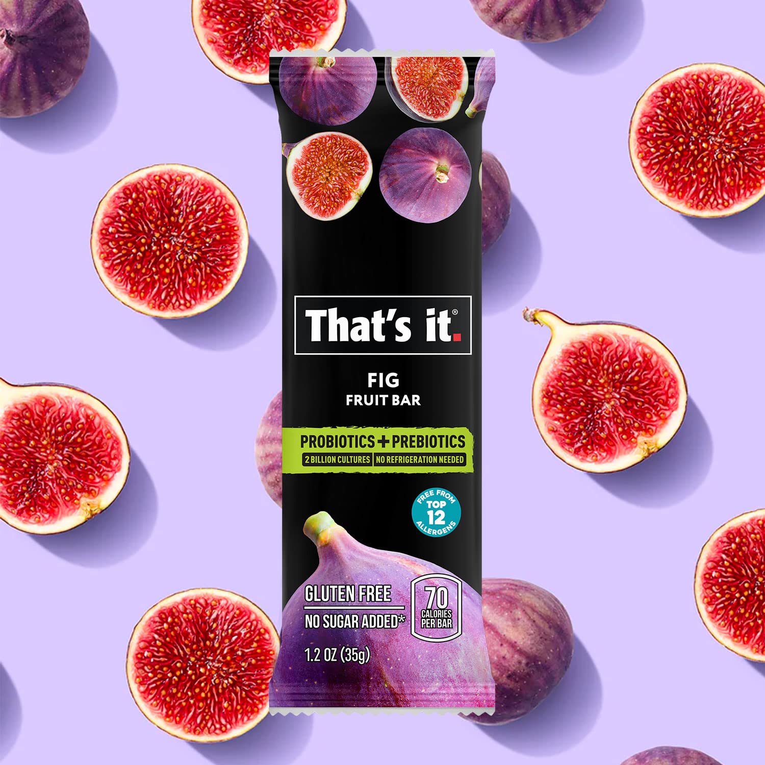 That's it Fig Probiotic Bar nut-free and gluten-free option