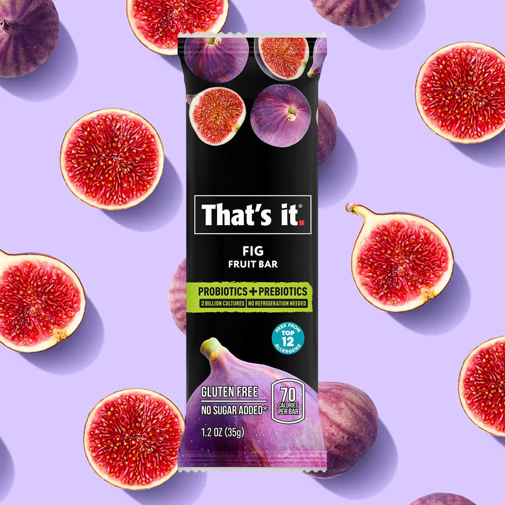 That's it Fig Probiotic Bar nut-free and gluten-free option