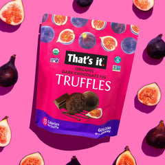 That's It fig truffles gift box, ideal present for occasions with delicious plant-based chocolate.