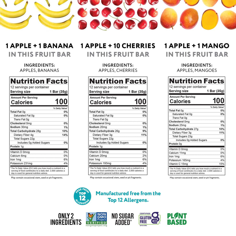 That's it fruit bar cherry 12-pack, allergen-free and kid-friendly snack.