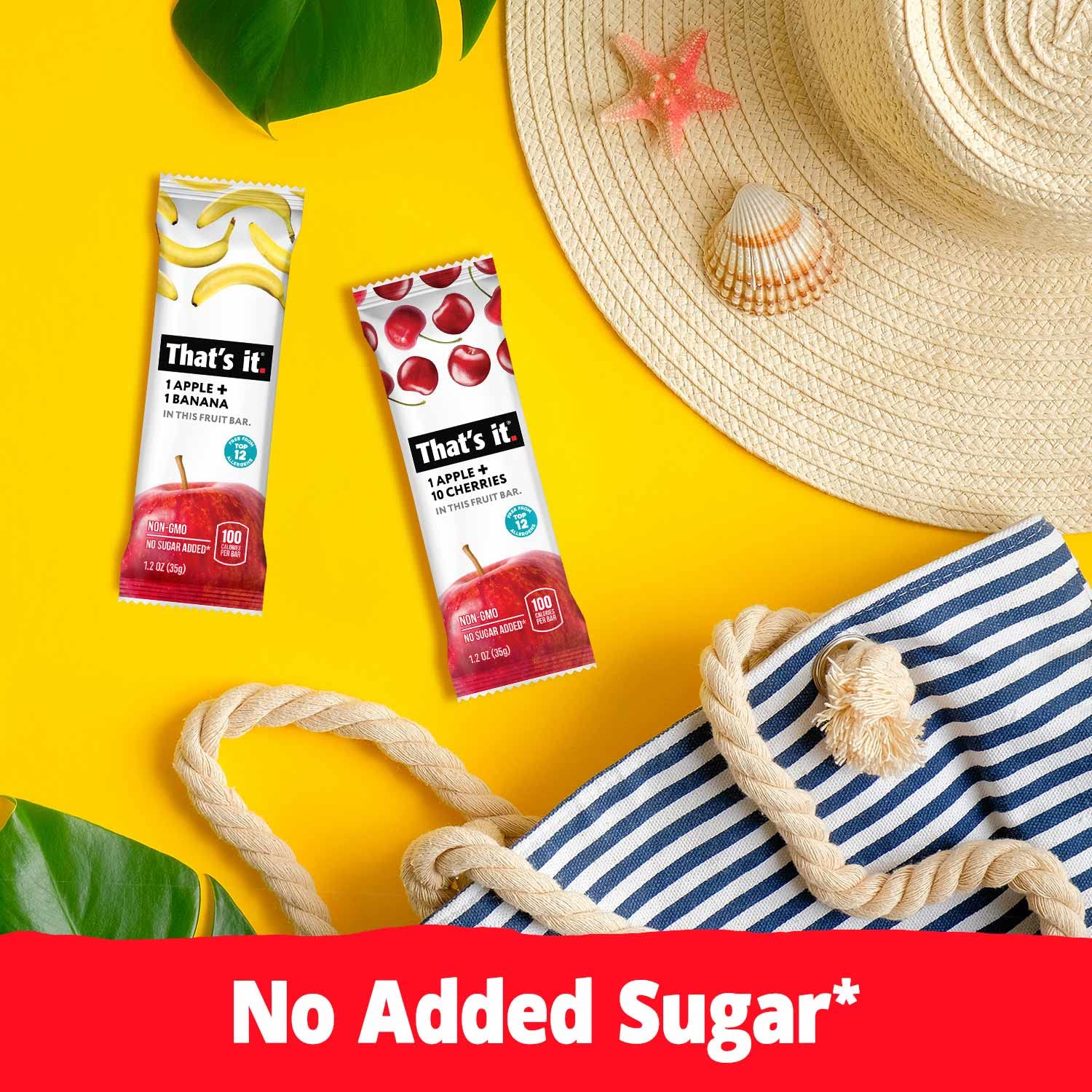 That's it fruit bar mango 12-pack, naturally sweet real fruit snack.