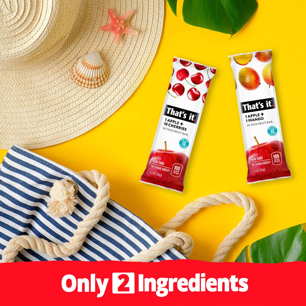 That's It lunchbox-ready snack idea with bars for quick energy.