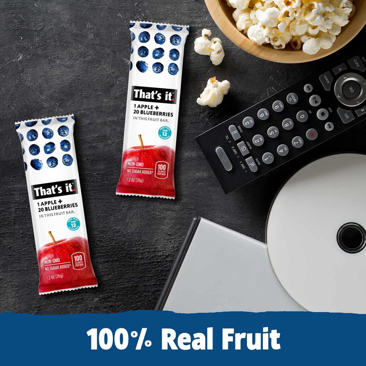 That's it Fig bars feature natural sweetness from real fruit.