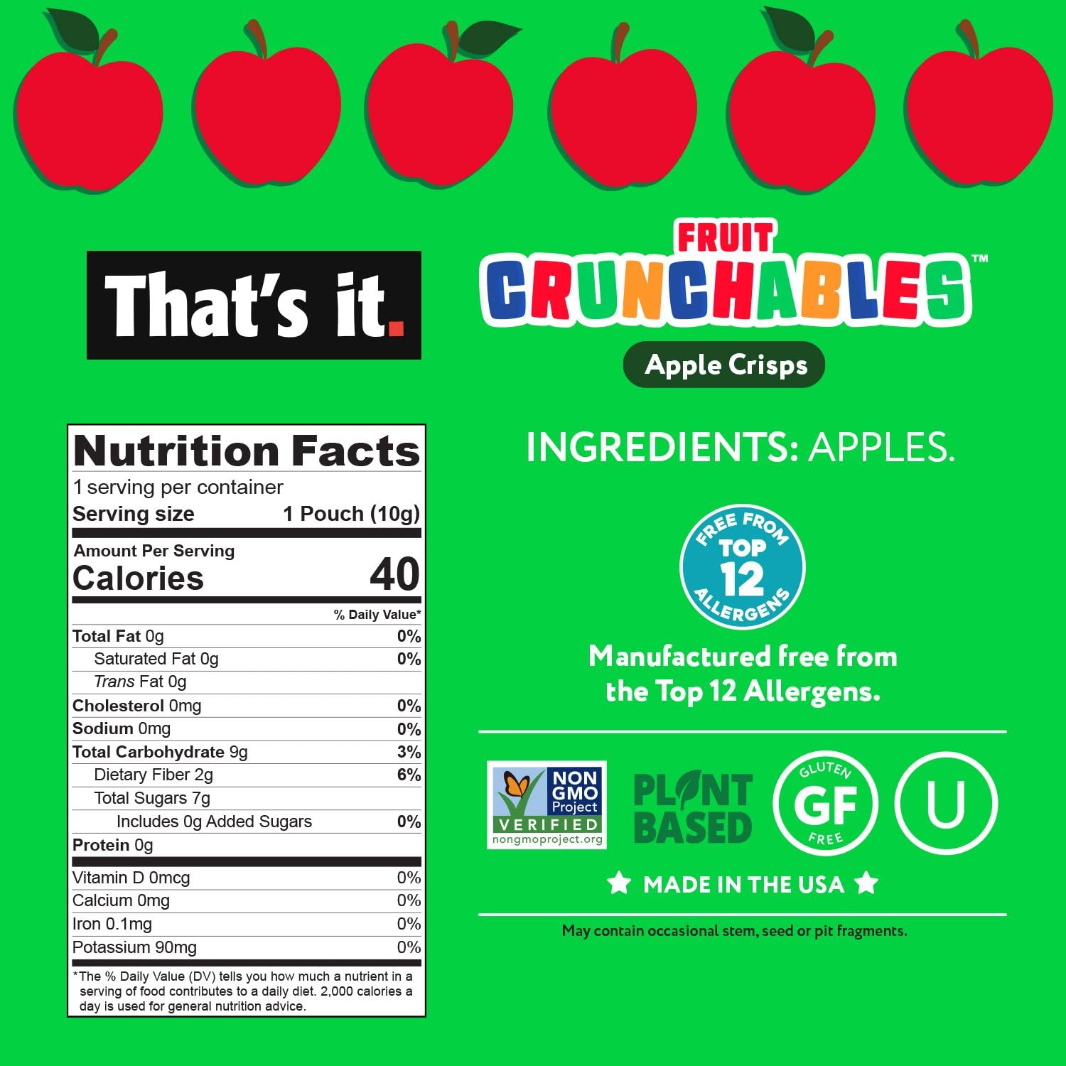 Kids enjoying That's it Fruit Crunchables snack for a quick, tasty treat