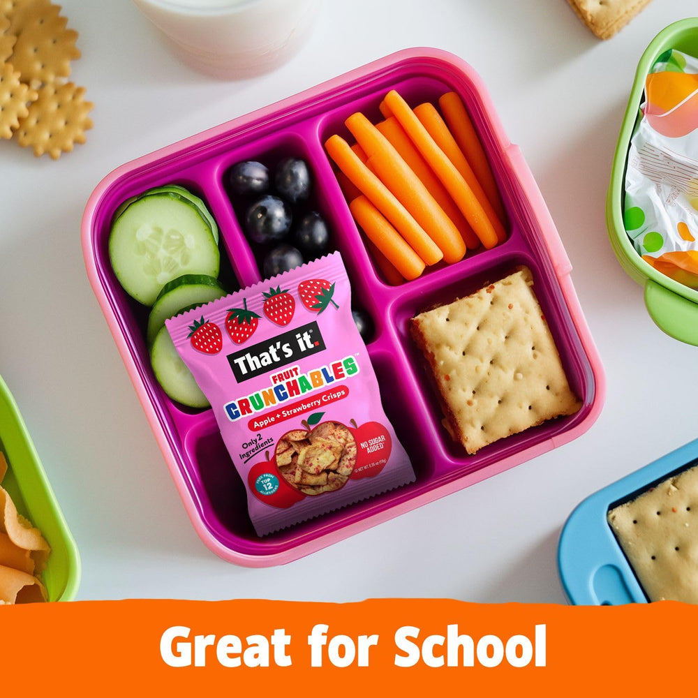 That's it Crunchables kid-friendly lunchbox snack for school or adventures
