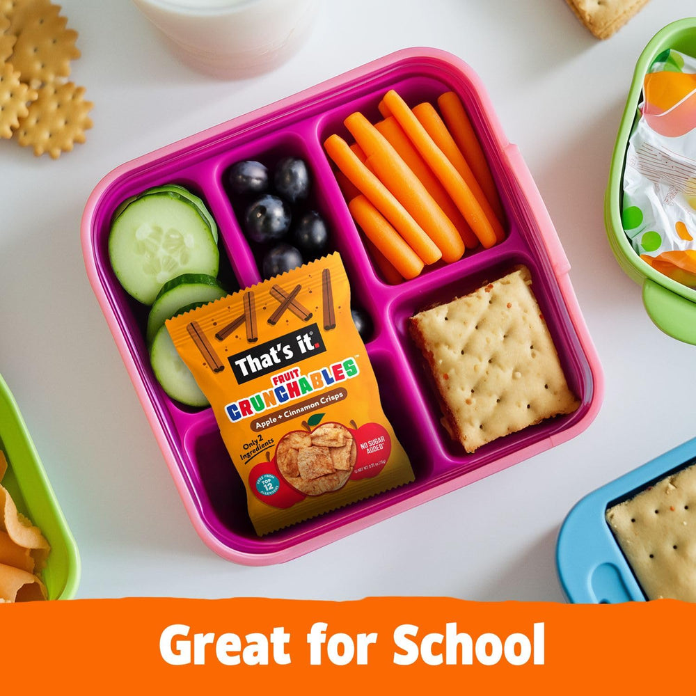 That’s it Fruit Crunchables no-added-sugar fruit snack for everyday use