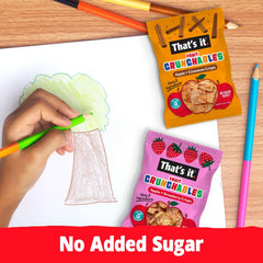 That's it Crunchables shelf-stable packaging keeps freshness for 24 months
