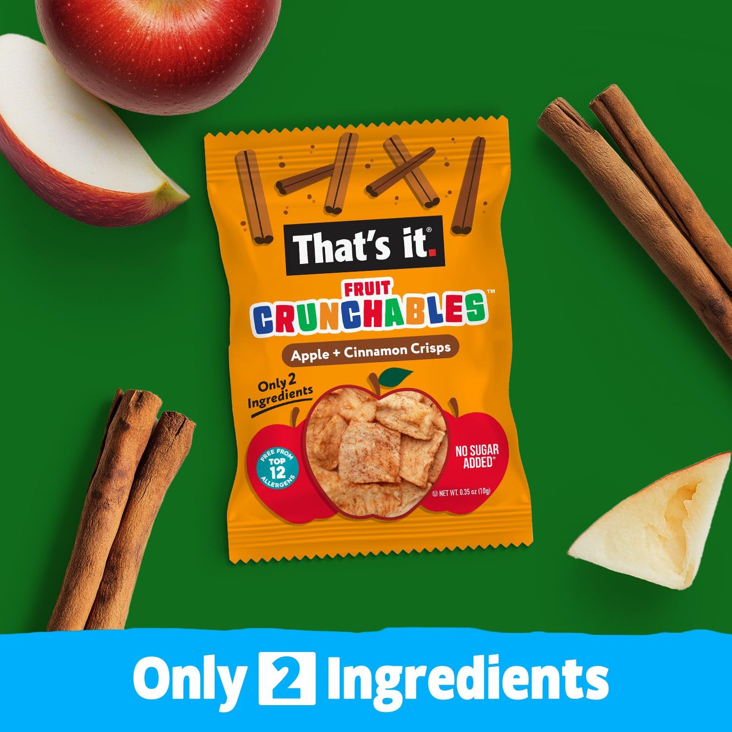 That’s it Fruit Crunchables shelf-stable snack for travel
