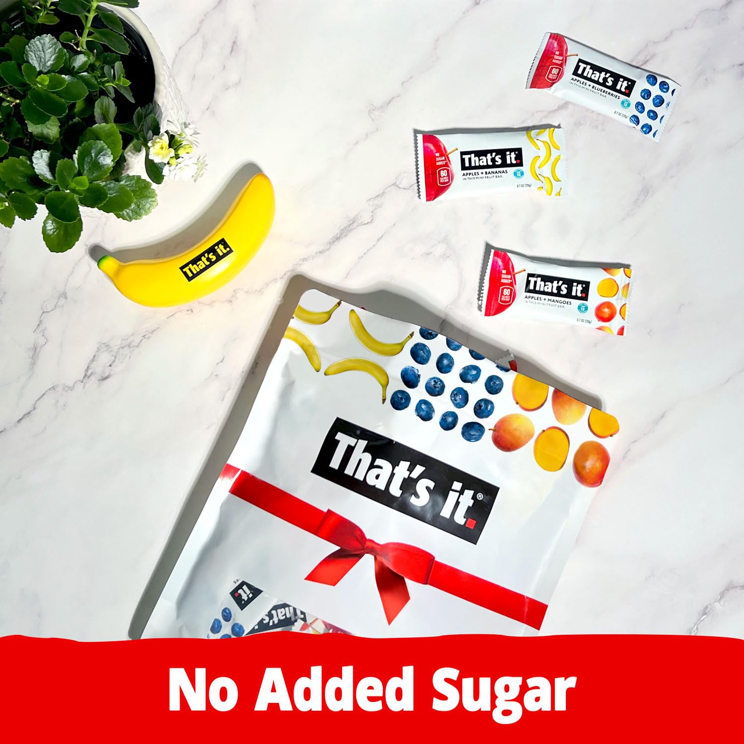 That's it no added sugar feature emphasizes natural fruit and fiber.