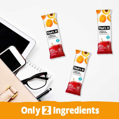 That's it pear-fruit-bar on-the-go snack for busy mornings