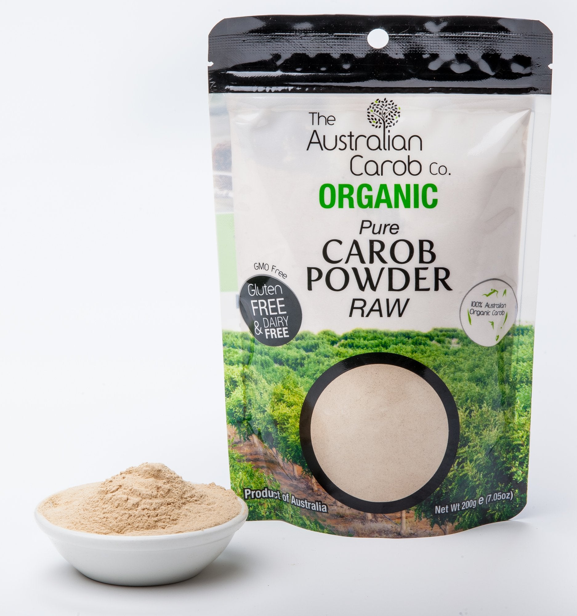 The Australian Carob Co scoop on bowl shows versatile use in smoothies