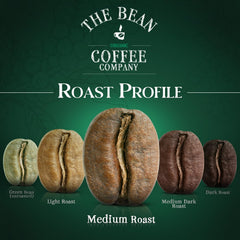 The Bean Coffee Company small-batch roast in the USA preserves fresh flavor.