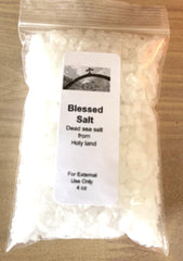 The Better Scents Blessed Dead Sea Salt bag for home rituals and gentle cleansing.