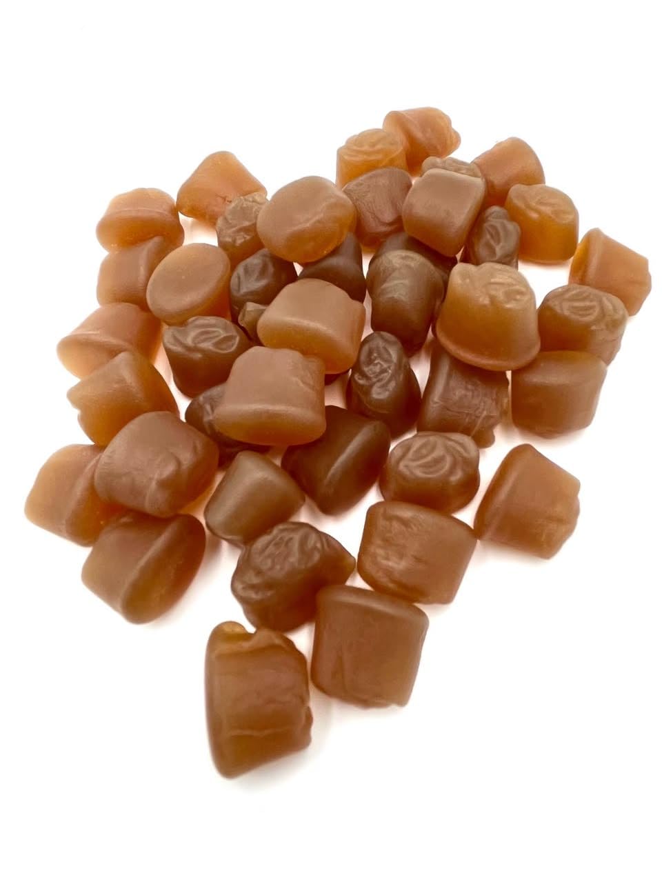 The Bulk-Priced Food Shoppe candy raisins in a serving bowl, ideal for parties and gifts.
