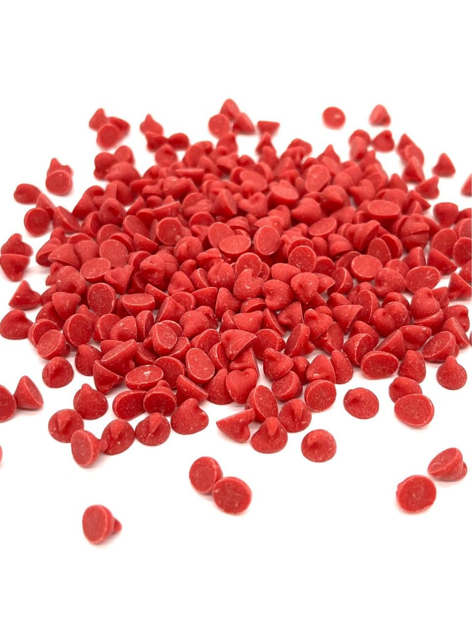The Bulk-Priced Food Shoppe cherry chips ready-to-use for cookies and cakes in a baking setup.