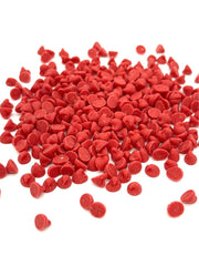 The Bulk-Priced Food Shoppe cherry chips ready-to-use for cookies and cakes in a baking setup.