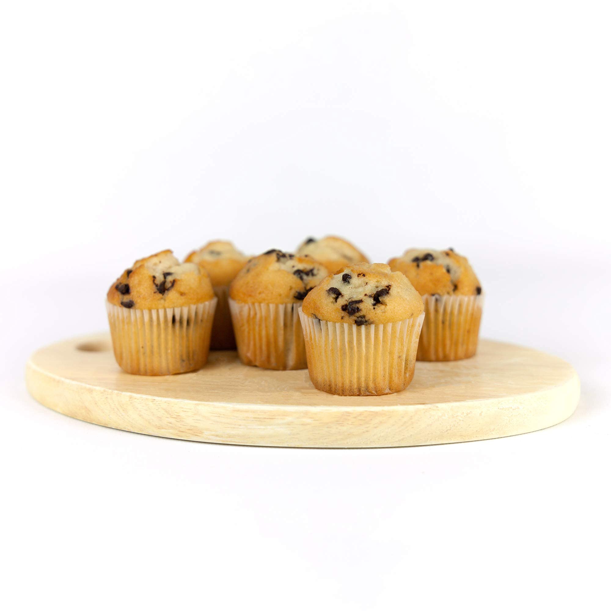 The Bulk-Priced Food Shoppe mini milk chocolate chips in stand-up bag for easy storage.