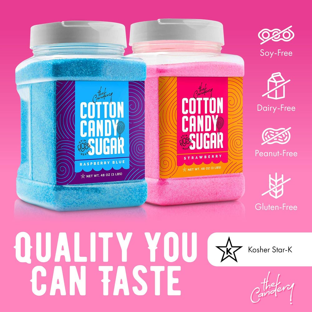 The Candery candy party setup idea images show vibrant flavors for celebrations