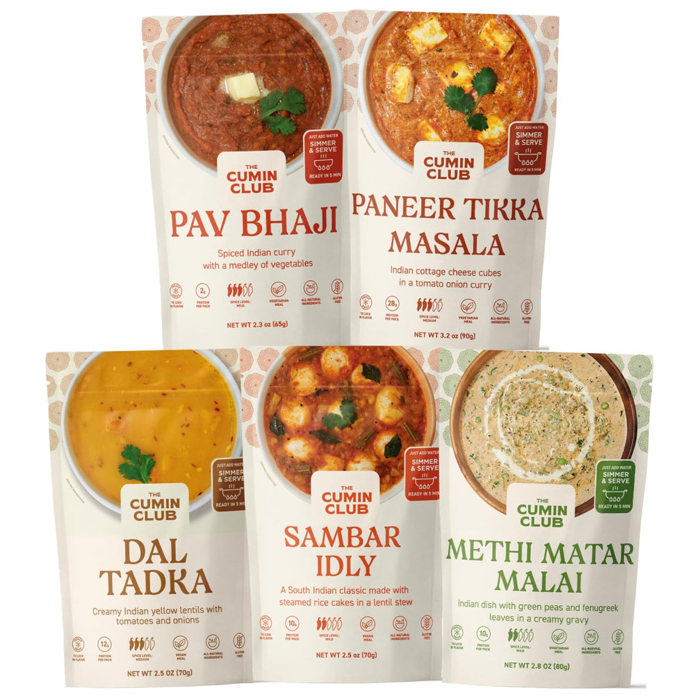 The Cumin Club Paneer Tikka Masala Kit: creamy tomato curry with paneer ready in minutes