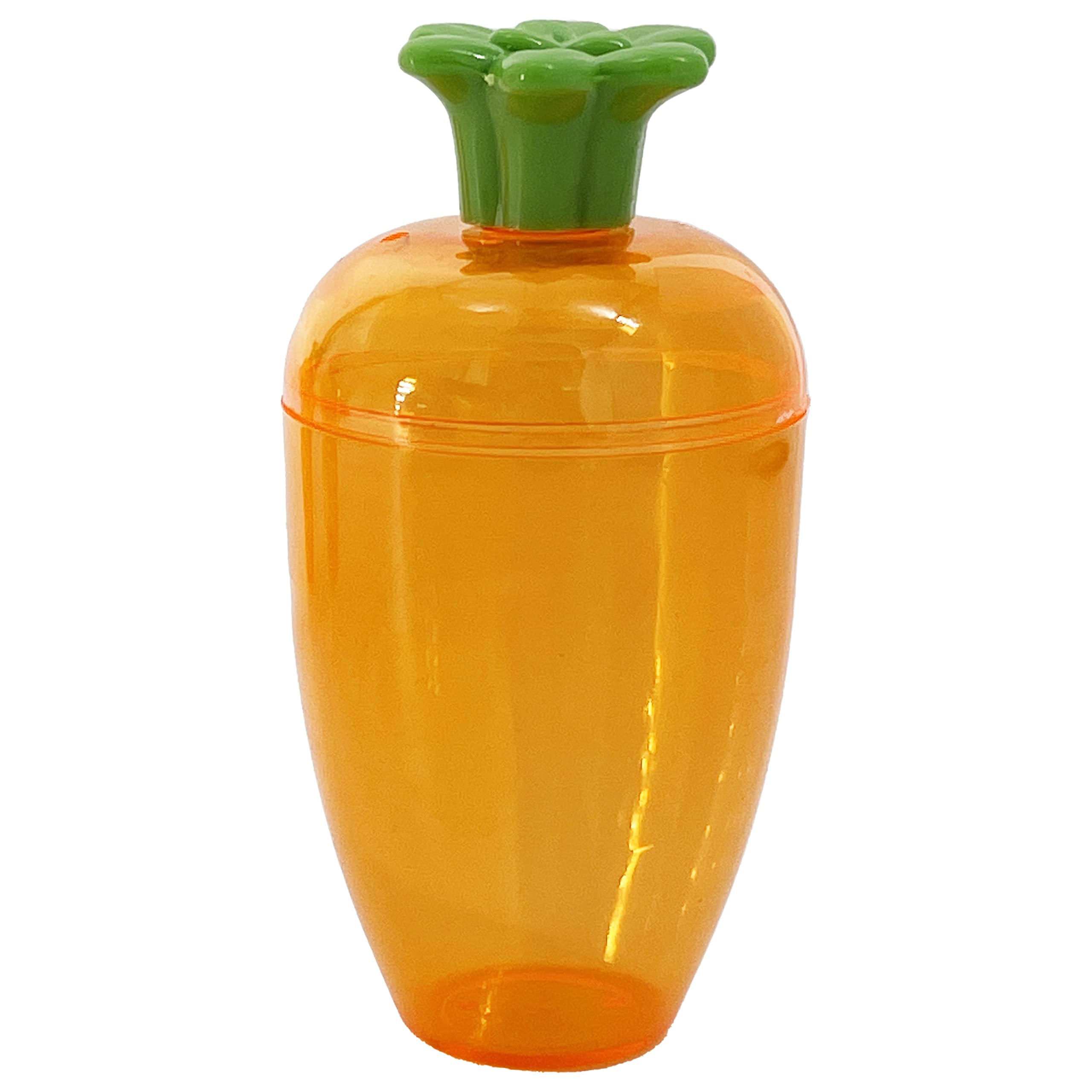 Carrot-shaped treat container perfect for candy, toys, and small gifts