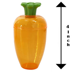 The Dreidel Company Easter carrot container stands upright for easy filling