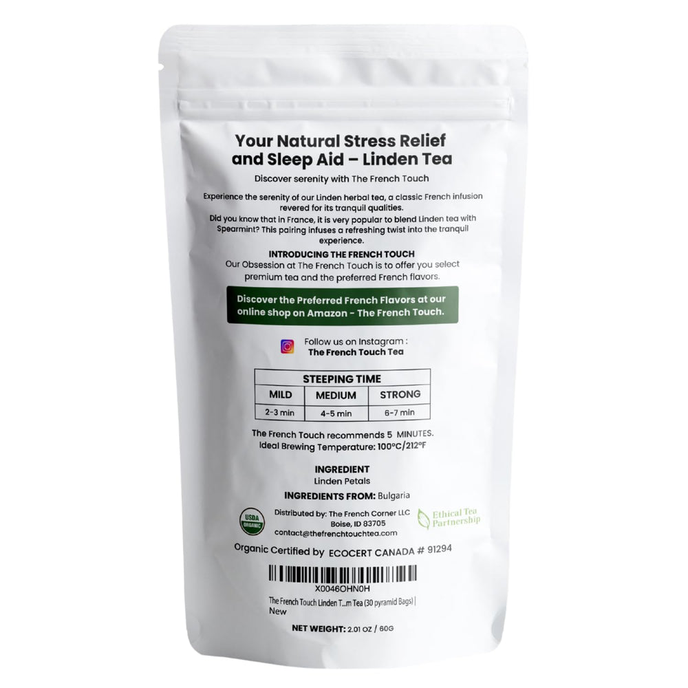The French Touch USDA Organic label signals trusted quality.