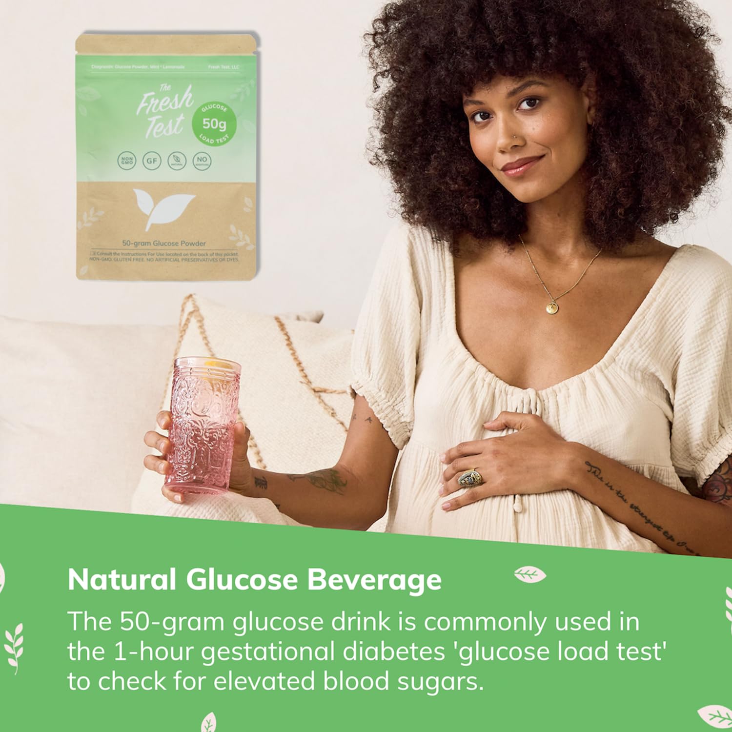 The Fresh Test Additive-free ingredients support a clean, allergen-conscious beverage option.